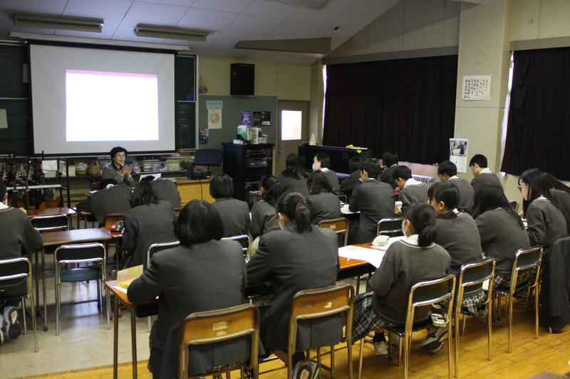 仙台西高等学校校内画像